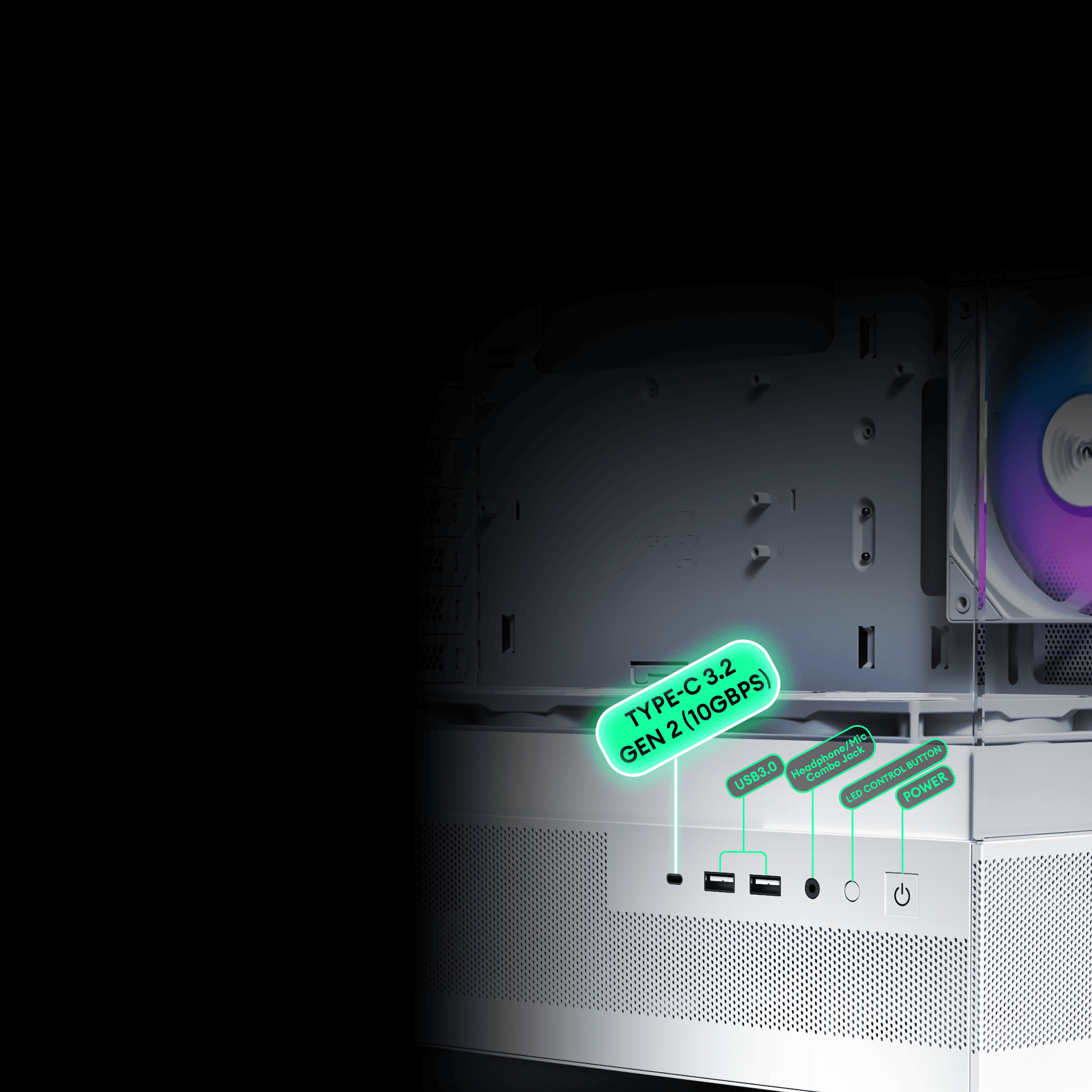 Aquar R7 Aqua 7 White ARGB - OKINOS