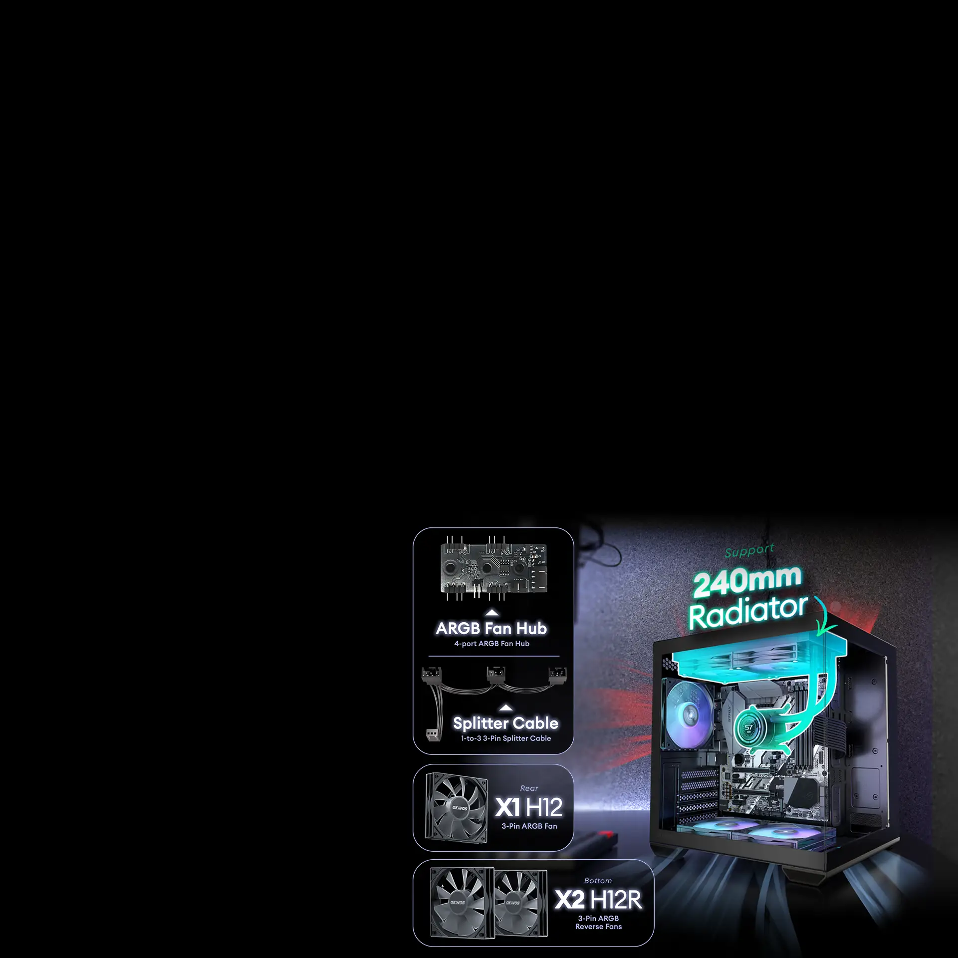 Mirage 4 White - OKINOS