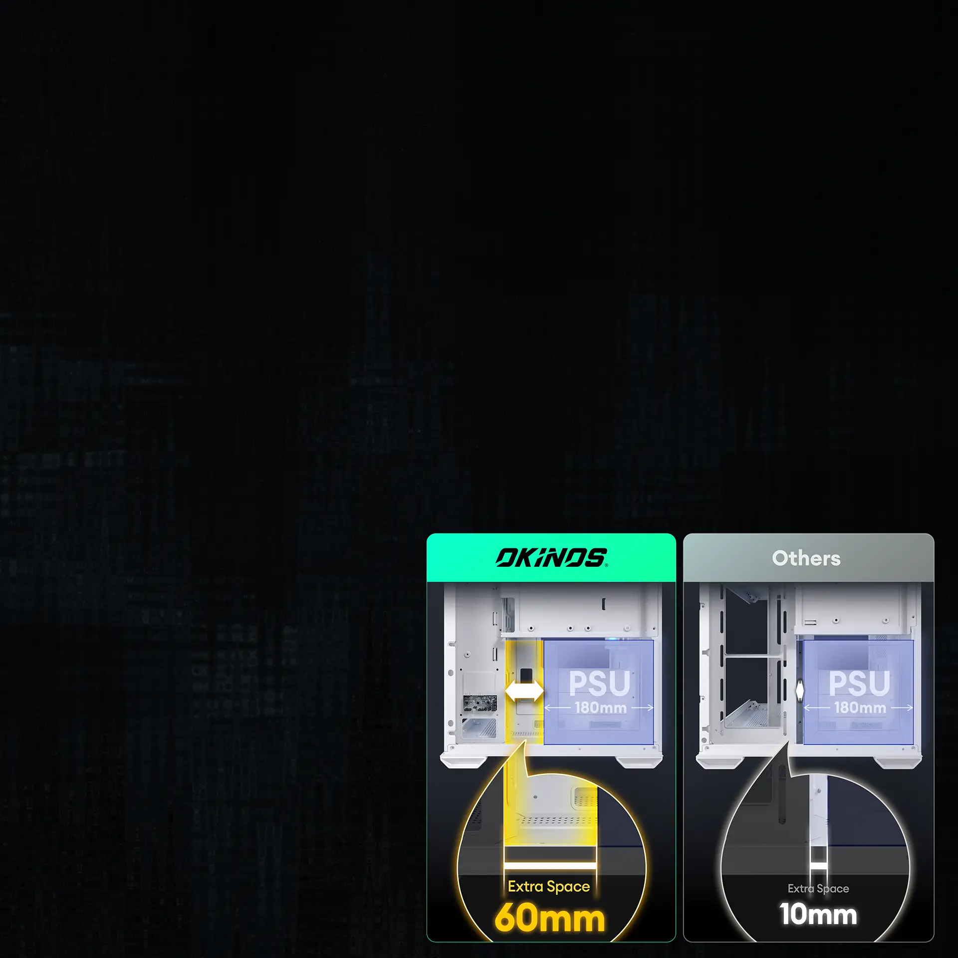 Mirage 4 White - OKINOS