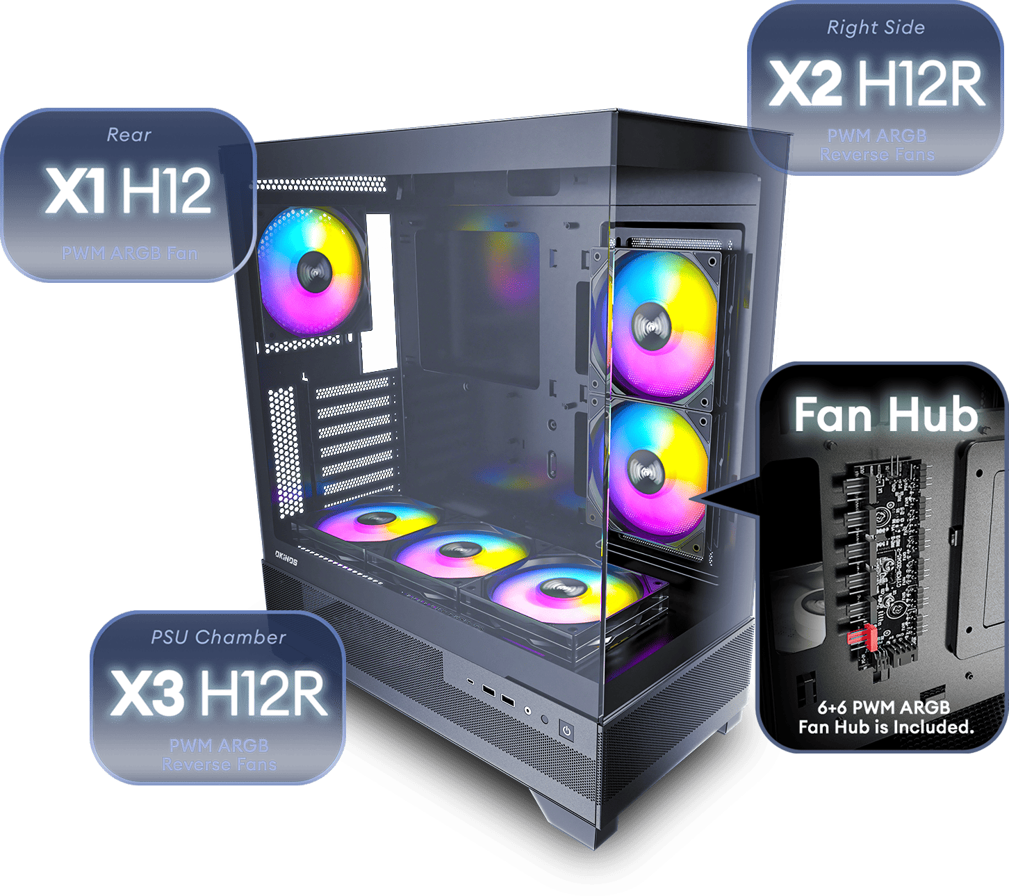 Powerful Cooling And Easy Management
 1
