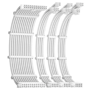 PSU Cable Extension 4 Pack White