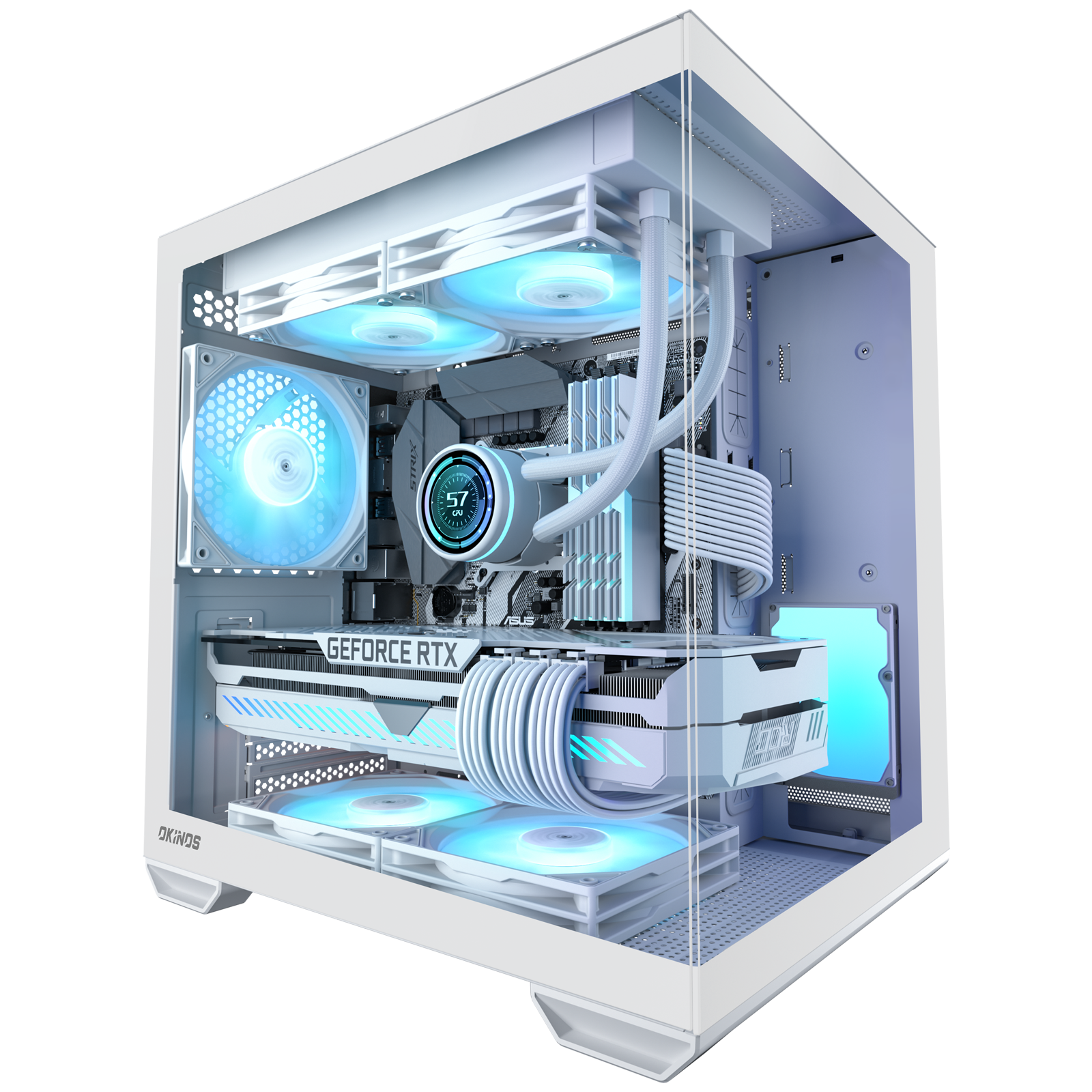 Mirage 4 White - OKINOS